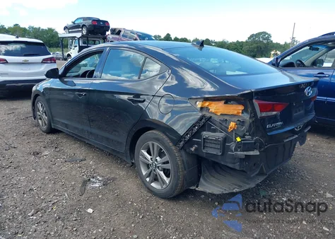 2017 Hyundai Elantra Value Edition из США, поврежденный, VIN 5NPD84LF8HH128325